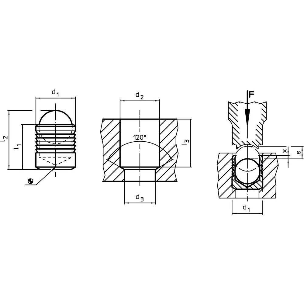 Expander® Sealing Plugs body from case-hardened steel - 22880.0018