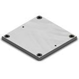 JERGENS SUBPLATE, METRIC 400X400X25, STEEL - 59101