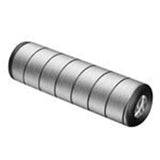 JERGENS PULL DOWEL, 1 X 1-3/4, SPIRAL GROOVE, STAINLESS - 31856-SS