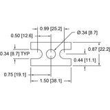 NAAMS Spacer DSCP019-M525