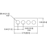 NAAMS Spacer DSCP024-M525
