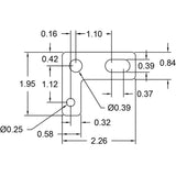 NAAMS Spacer DSCP054-E125