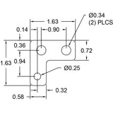 NAAMS Spacer DSCP055-E125