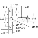 NAAMS Spacer DSCP057-E125
