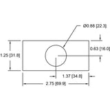 NAAMS Spacer DSCP062-E125