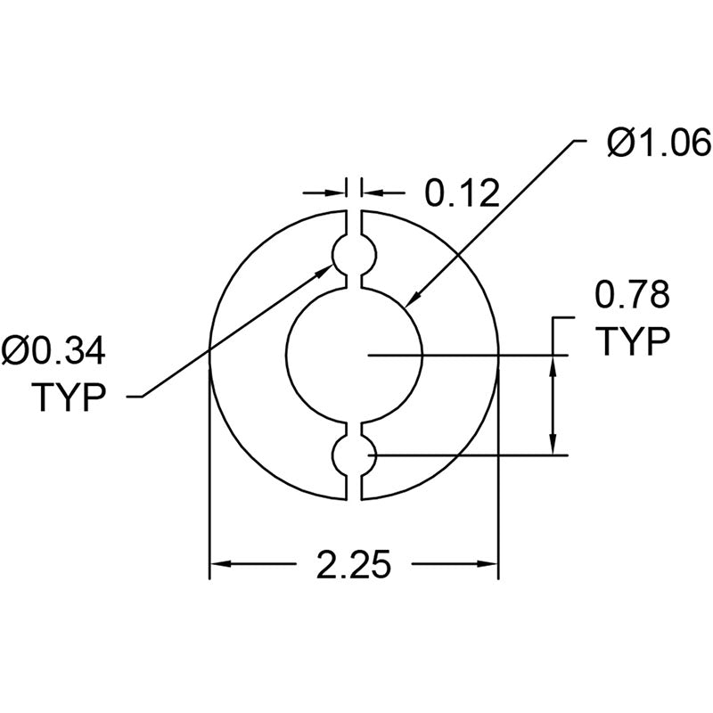 NAAMS Spacer DSCP076-E180