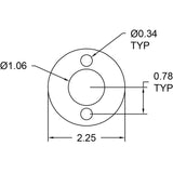 NAAMS Spacer DSCP077-E180