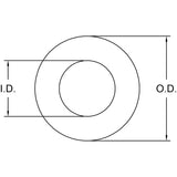 NAAMS Steel Washer DSCW107-E015