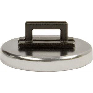 Industrial Magnetics MAG-MATE® Rare Earth Cup Magnet with Black Zip Tie Holder, 7 Lb Cap. 0.38 - 0.16 Opening MX1000RZIP1