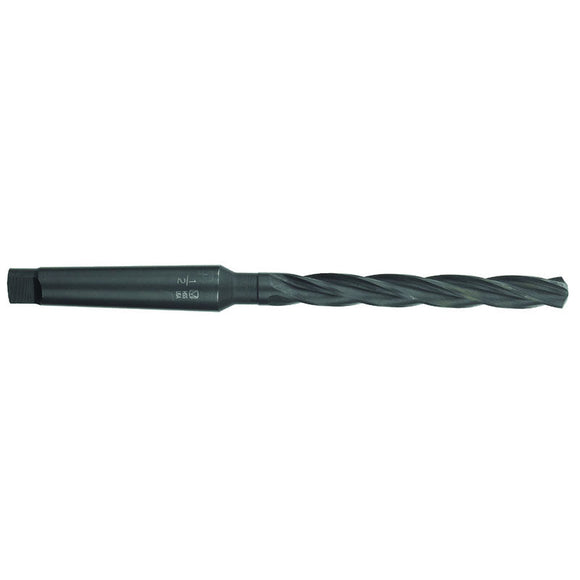 Quality Import AG50034 17/32 Dia-8-1/2 OAL-Surface Treat-HSS-Taper Shank Core Drill