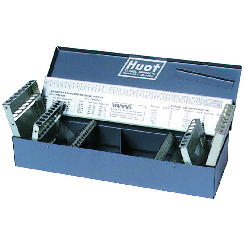 Huot AP53118 Index Holds 1 mm–13 mm Jobber Drills