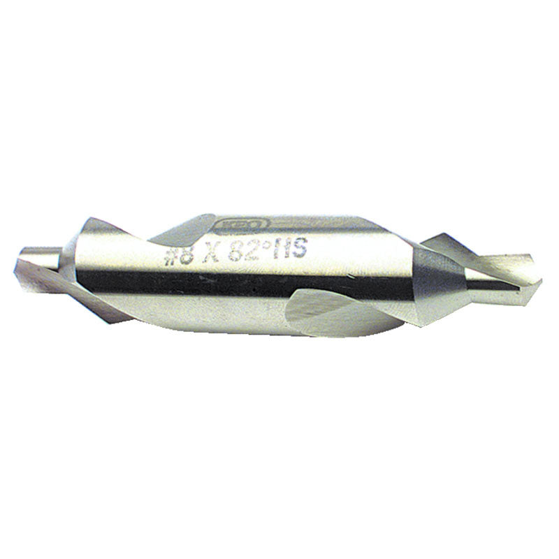 Keo AV4210990 #9 x 3-5/8" OAL 90 Degree HSS Plain Combined Drill and Countersink Uncoated