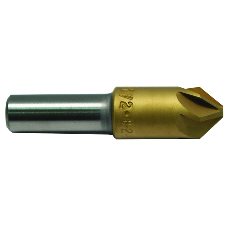 M A Ford BC7579380 4 Pc. HSS TiN 60 Degree Chatterless Countersink Set Alternate Manufacture # 79380