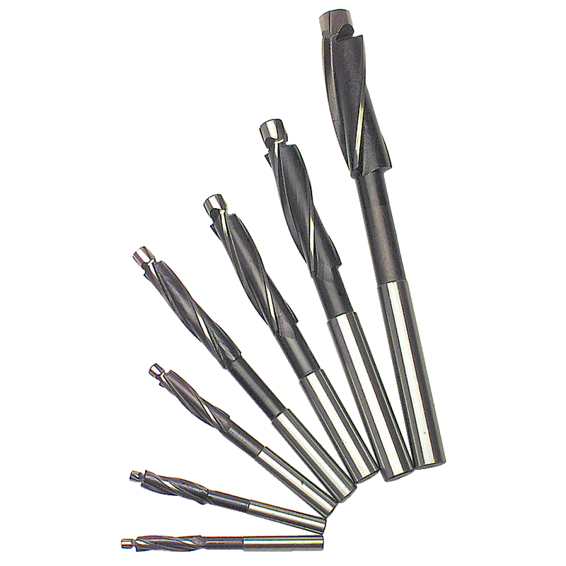 ProCut CD50SS2 1/4-3/4 6 Pc. Set HSS Straight Shank Counterbores