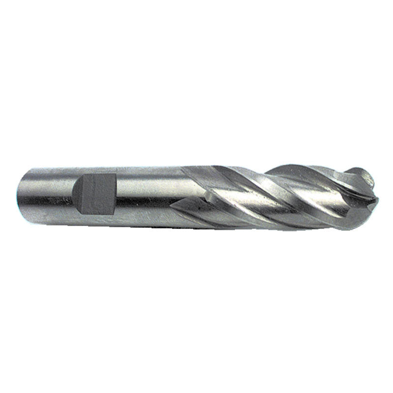 ProCut CX54MBL32X 1" Dia. x 1" Shank x 6" DOC x 8-1/2" OAL, HSS Uncoated, 4 Flute, External , Ballnose End Mill