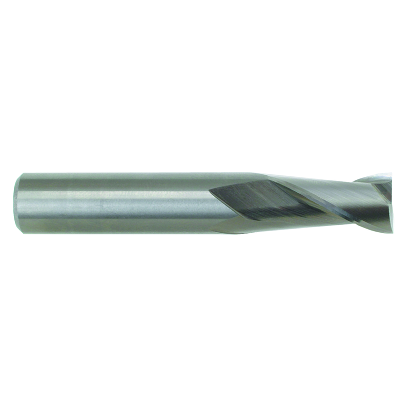 M A Ford DD1512150 1/8 Dia. 1/2 LOC 1-1/2 OAL 2 Flute Carbide S/E HP End Mill-Uncoated Alternate Manufacture # 12150