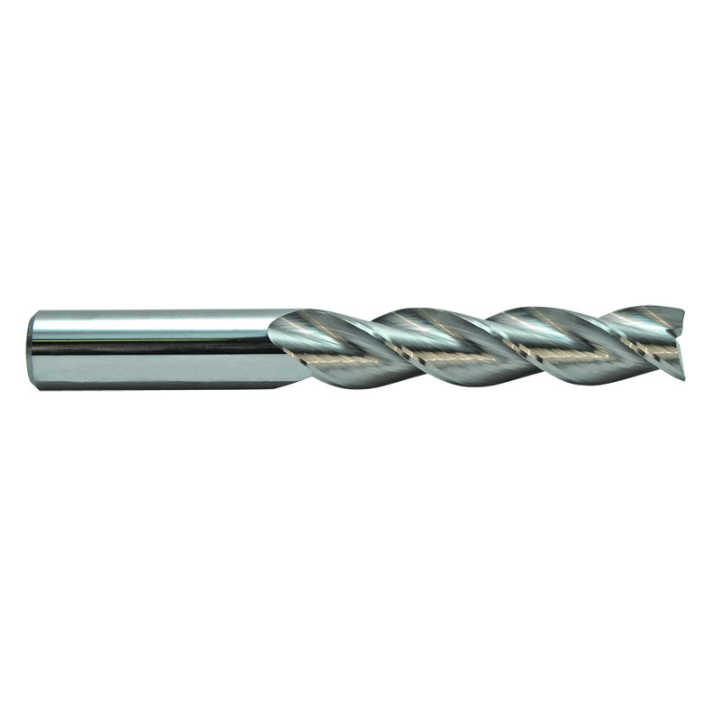 M A Ford DD1514215 3/16 Dia. 3/4 LOC 2-1/2 OAL 3 Flute Carbide S/E HP End Mill-Fordlube Alternate Manufacture # 14215