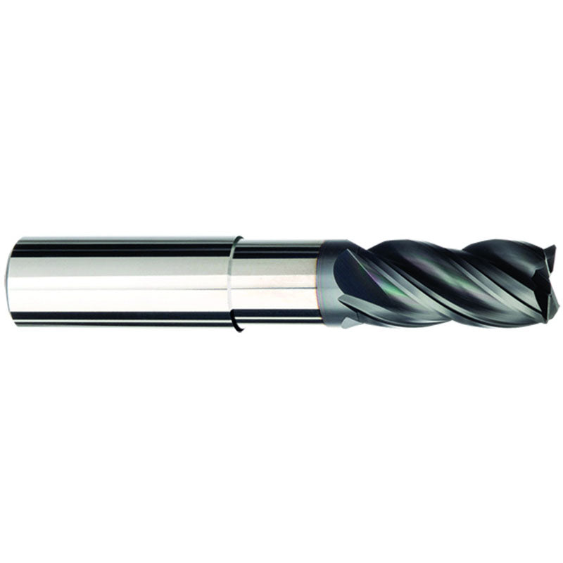 Imco DD4167733 3/16" x 3/16" x 3/8" x 3" LBS=1-3/8 AlCrNX M924N 4F .015R SX Pow-R-Feed Mill