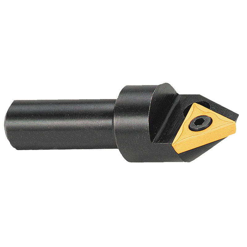 Generic USA DG50CC190 90 Degree Point-1/4" Min-1/2" Shank - Indexable Countersink & Chamfering Tool