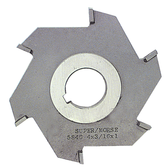 Rock River Tool EF50043 8" x 1/8" x 1-1/4" - CBD Tip Slitting Saw