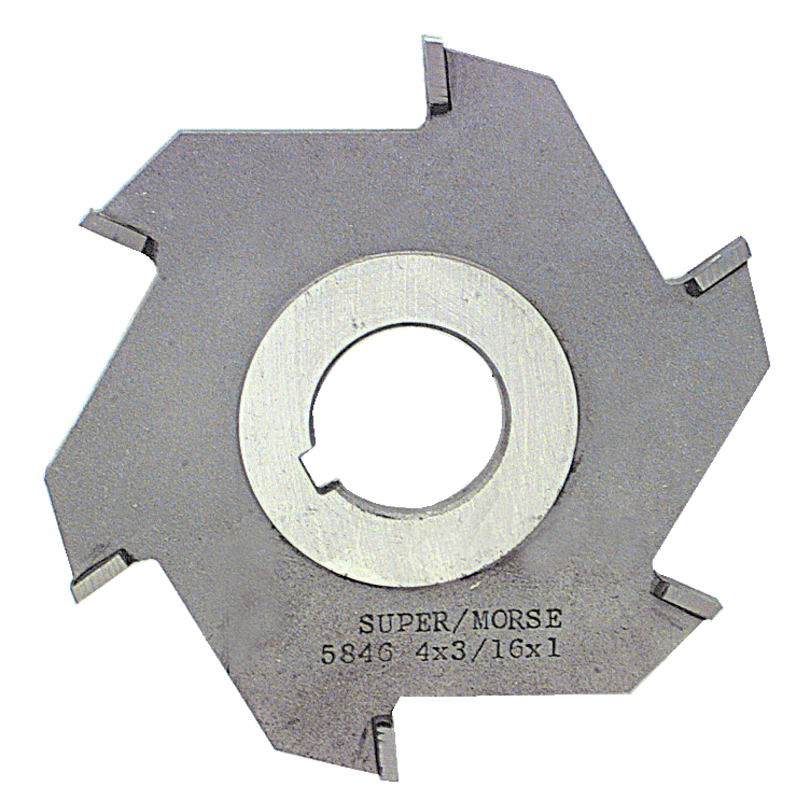 Rock River Tool EF53015 5" x 3/32" x 1" - CBD Tip Slitting Saw