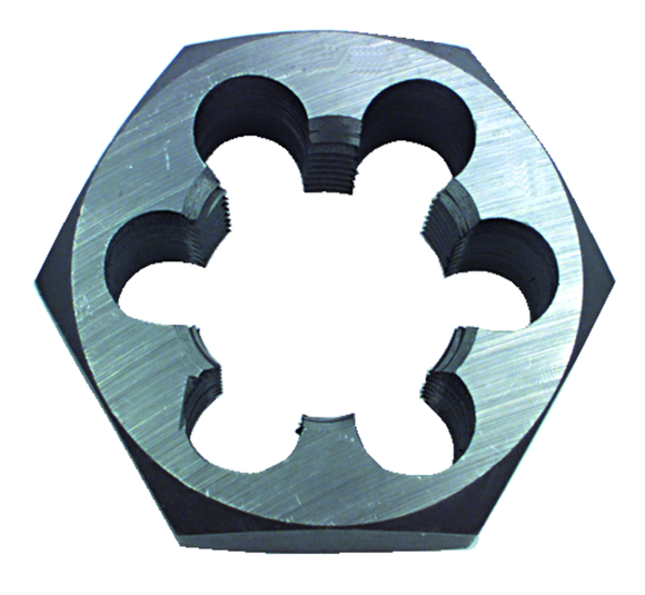 ProCut ER677239 7/16-14 NC / Carbon Steel Left Hand Hexagon Die