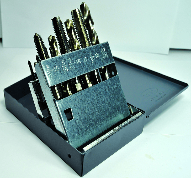 ProCut ET5099TDS 18 Pc. Tap and Drill Set #6 thru 1/2" Tap -#36 thru 27/64" Drill
