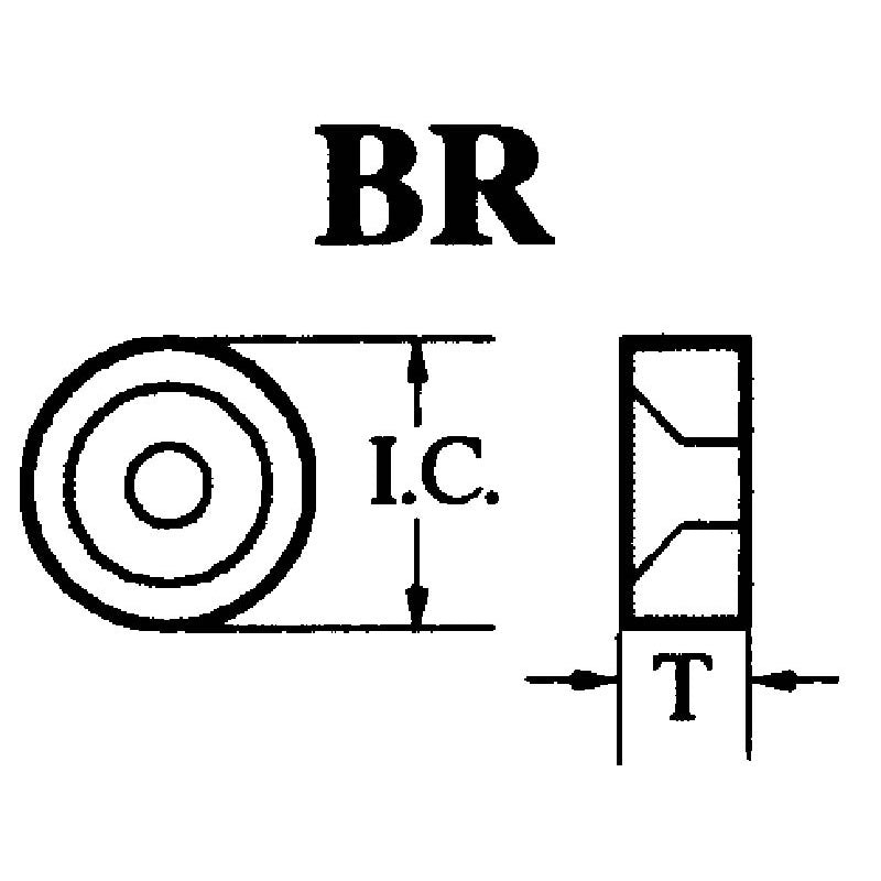 Generic USA FF7170010 #BR162 For 1/2" IC - Shim Seat
