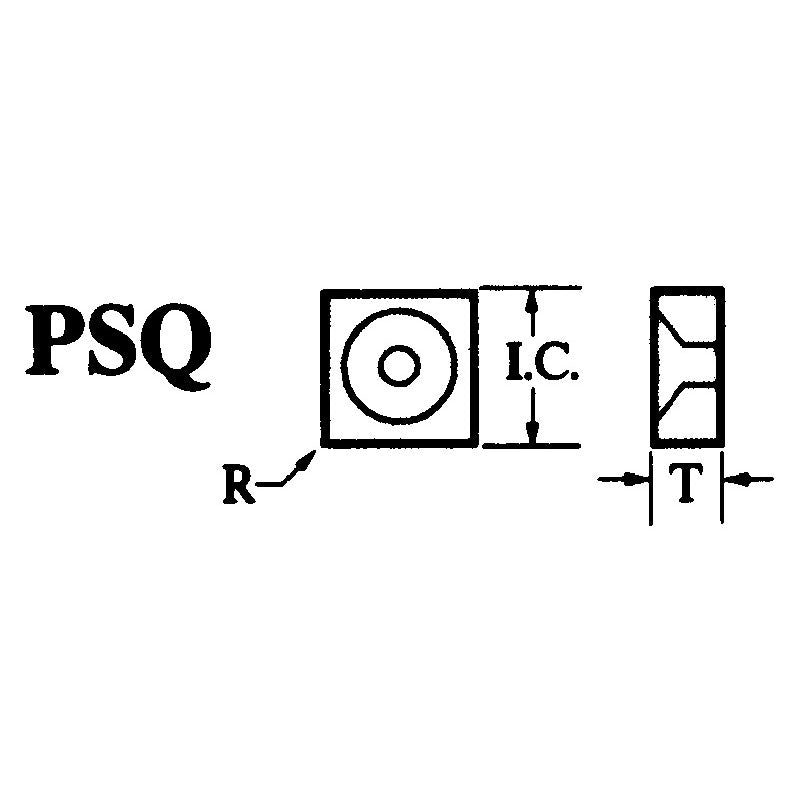 Generic USA FF7171130 #PSQ3 For 1/2" IC - Shim Seat