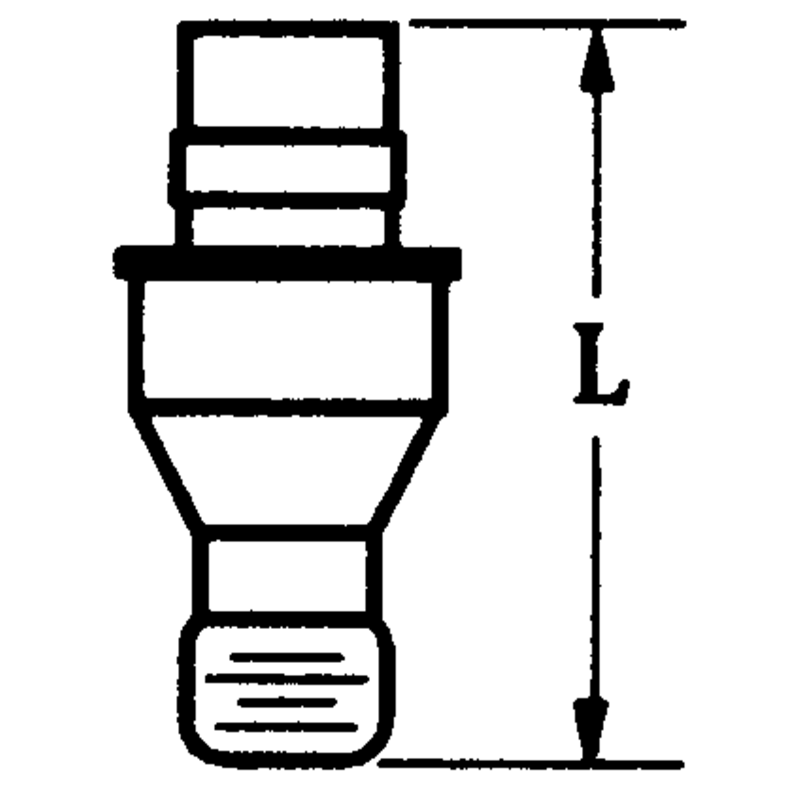 Generic USA FF7172950 #MN68L For 3/4" IC-3/8-24 Thread - Lock Pin