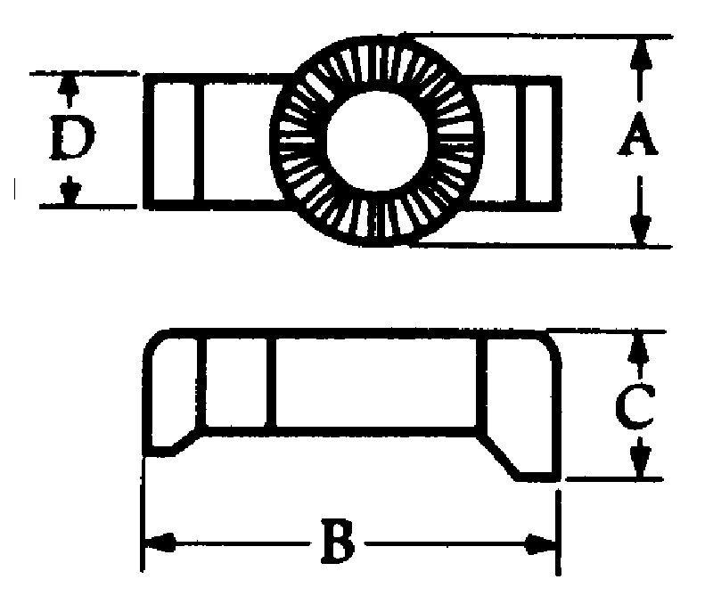 Generic USA FF7173560 #HC7 - Clamp