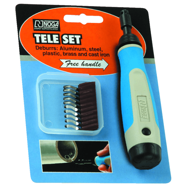 Noga FN55NG8300 N Tele Set for Steel, Aluminum, Plastic, Brass and Cast Iron