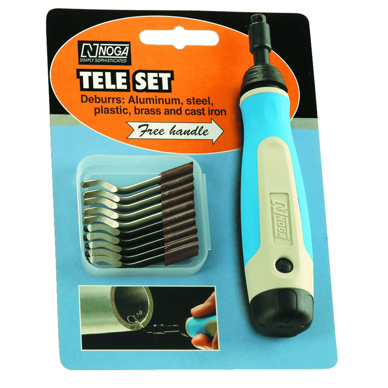 Noga FN55NG8350 S Tele Set for Steel, Aluminum, Plastic, Brass and Cast Iron