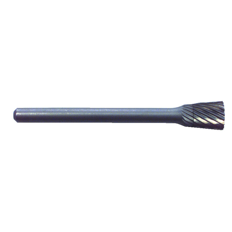 Generic USA FP50R23 R23 1/4 x 1/4 x 1/8" SH - Sgl Cut Invert Cone - CBD - Burr