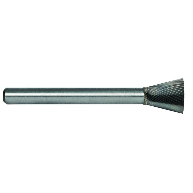 M A Ford FP6050062527 5/8 EdgeHog Back Taper Carbide Bur SN-6 Standard Alt Diamond (Double)