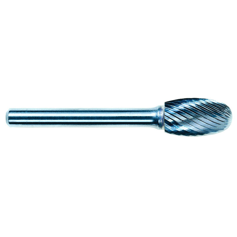 M A Ford FP6069060027L3 1/8 EdgeHog Elliptical Miniature Carbide Bur SE-41L3 3" OAL Std Alt Diamond (Double)