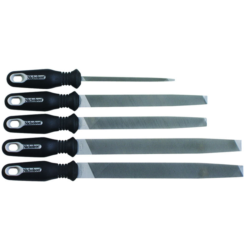 Nicholson FR5022040H 5 Pcs. General Purpose File Set-Ergo Handles