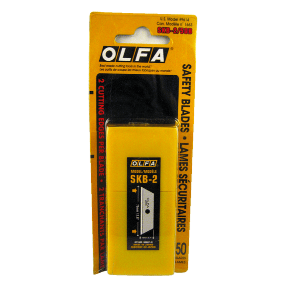 OLFA FS609614 50-Pack Utility Knife Blade SKB-2/50B