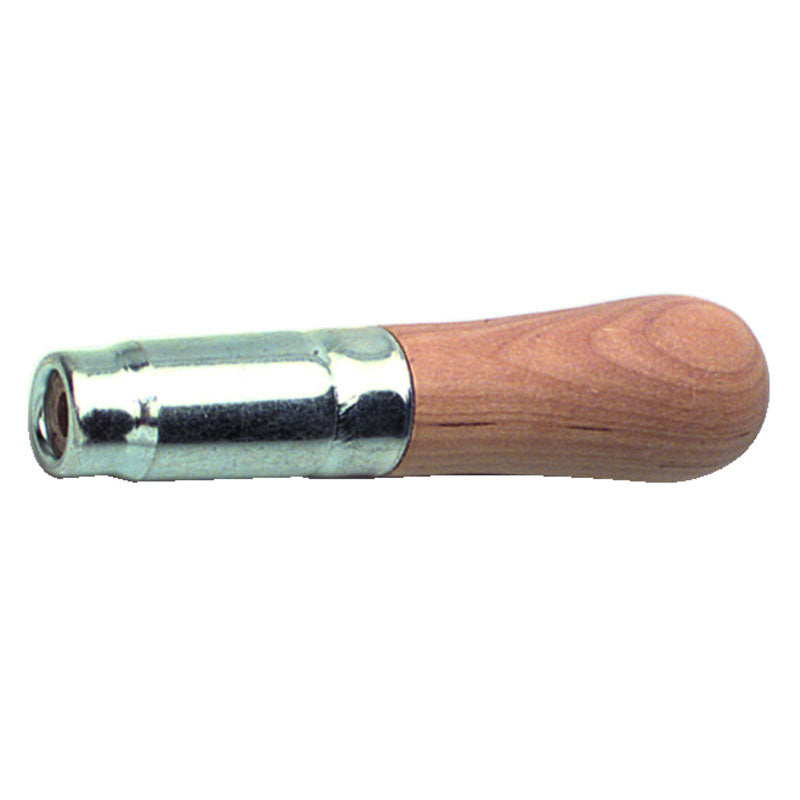 Lutz FT50002 Short Ferule Wood File Handle - #2 Fits 4–6" Files