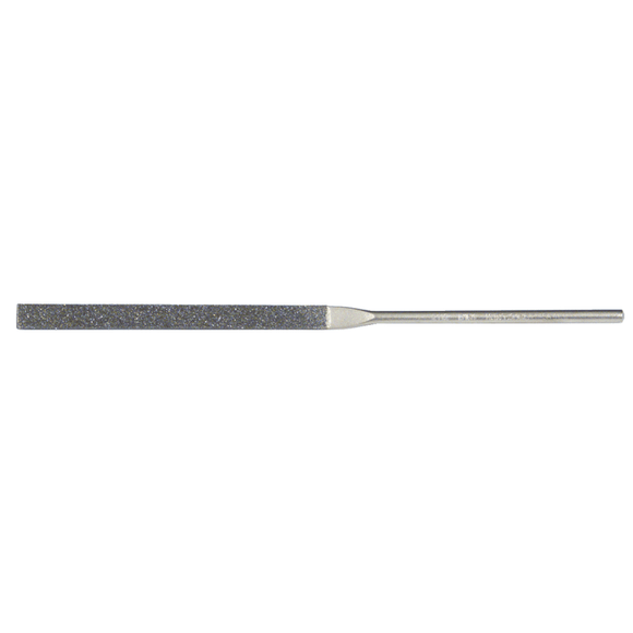 Quality Import FT60E100 Quality Import Diamond Needle File - 3" Diamond Length-5-1/2" Overal Length-100 Grit - Equalling