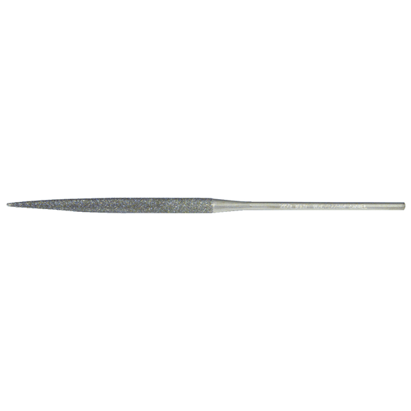 Quality Import FT60HR100 Quality Import Diamond Needle File - 3" Diamond Length-5-1/2" Overal Length-100 Grit - Half Round