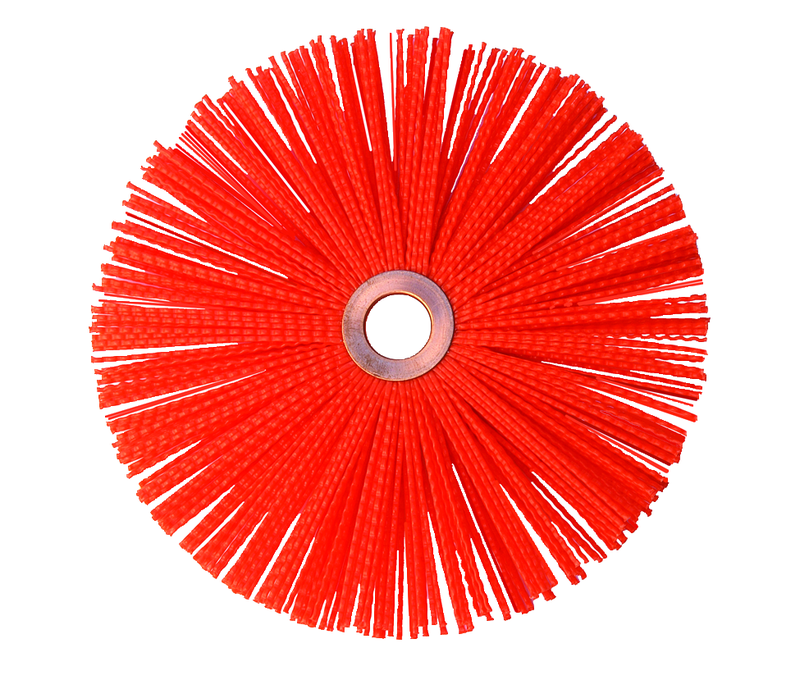 Bahco FX84CN4 4" x 1/2" x 1/2"-3/8" Arbor Hole-Nylon Bandsaw Chip Brush