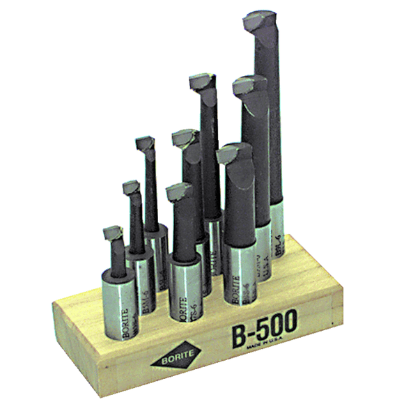 Borite GA51B500C2 1/2" SH - Gr C2 - Carbide Tip Boring Bar Set
