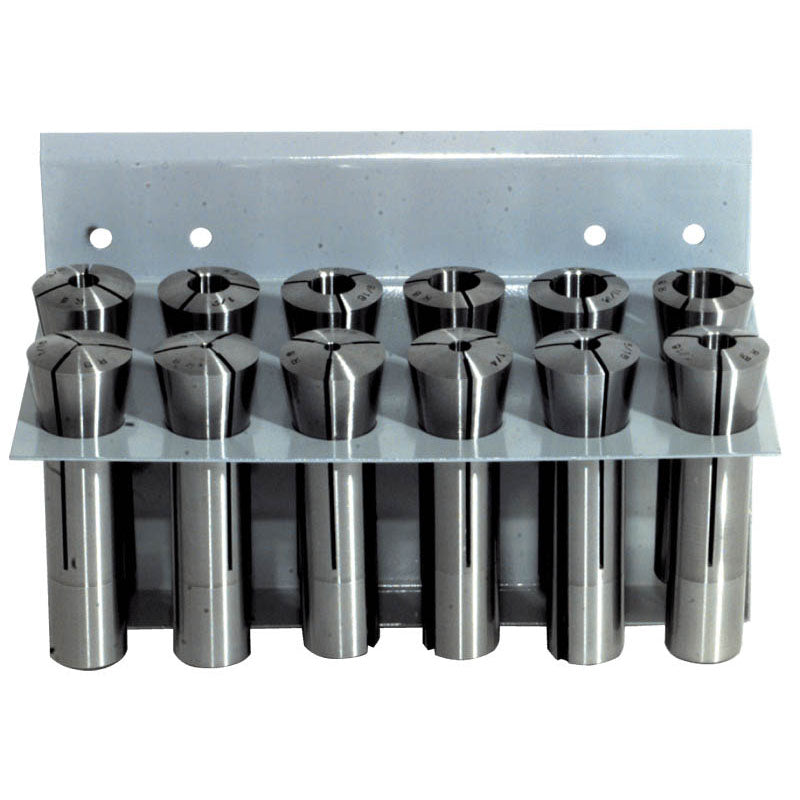 Quality Import GP70R8CR23 R8 Round R8 Collet Sets-1/16 to 3/4 x 32nds