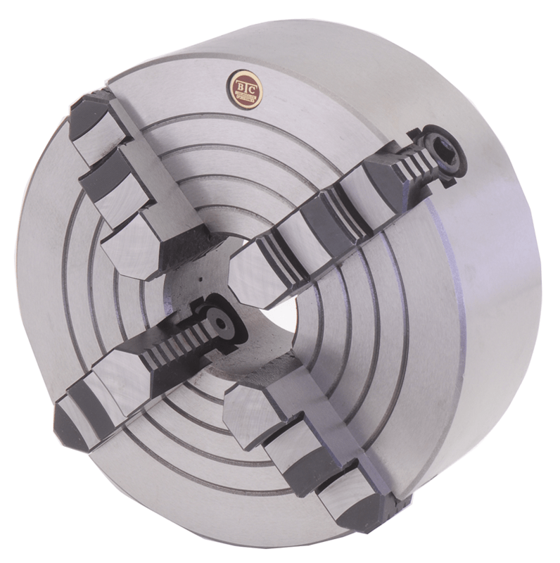 BTC HK154064D3 6" 4-Jaw Independent Chuck, D1-3, Direct Mount