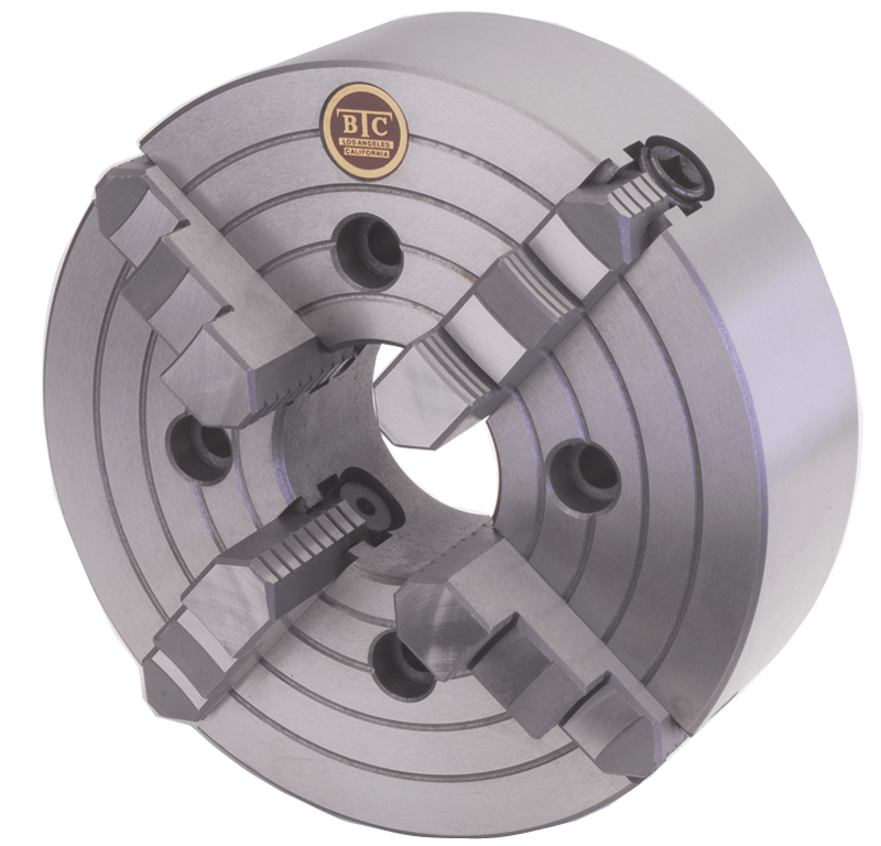 BTC HK154084A4 8" 4-Jaw Independent Chuck, A2-4, Direct Mount