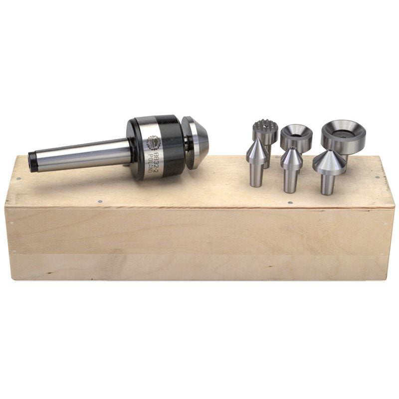 Bison HK30570005 Live Center Sets - #5 MT Changeable Point