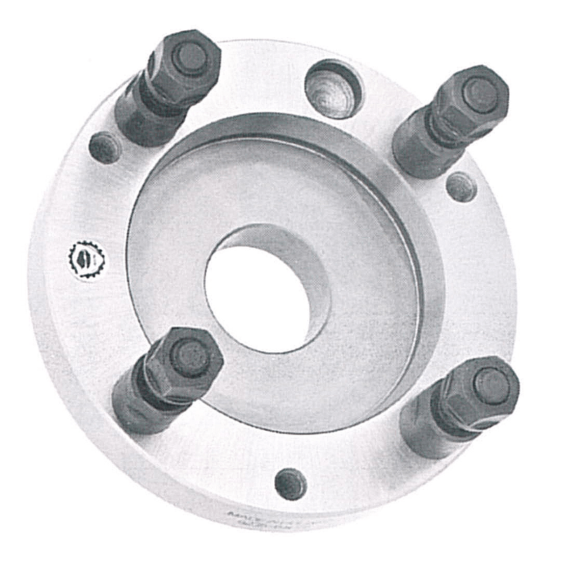 Bison HK30920106 Set-Tru Adapter Plate - For 10.0" Chucks; DIN6 Mount