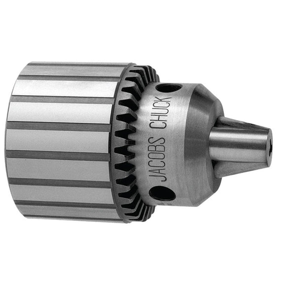 Jacobs HK506219 Medium Duty Plain Bearing Drill Chuck - 0.04"-3/8" Capacity-3/8-24 Mount