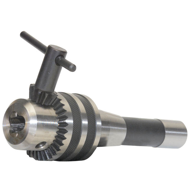 Quality Import HK55DC3434A Geared Drill Chuck with Shank - 3/16"-3/4" Capacity-3/4" Shank, Stainless Steel